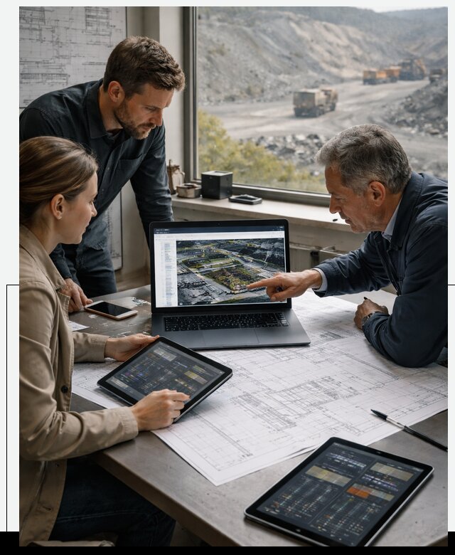 Разработка и внедрение систем для горнодобычи в Нерюнгри