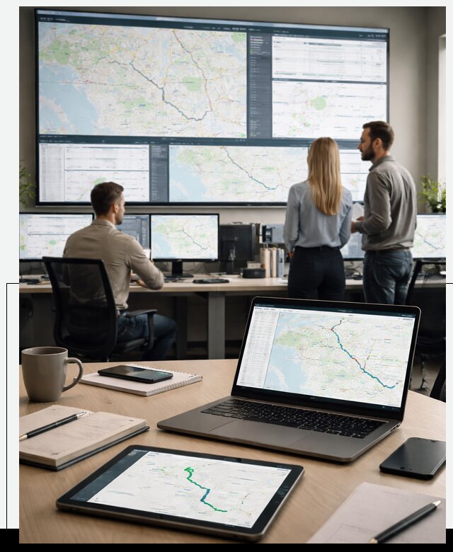 Трекинг грузов и Fleet Management, мониторинг автопарка в Нерюнгри