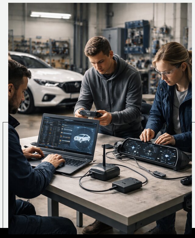 Разработка Connected Car и ПО для автопрома в Нерюнгри