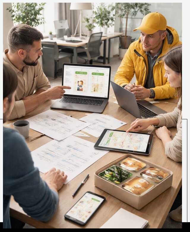 Разработка агрегатора доставки еды в Нерюнгри от 16290 р., АвикейНрю