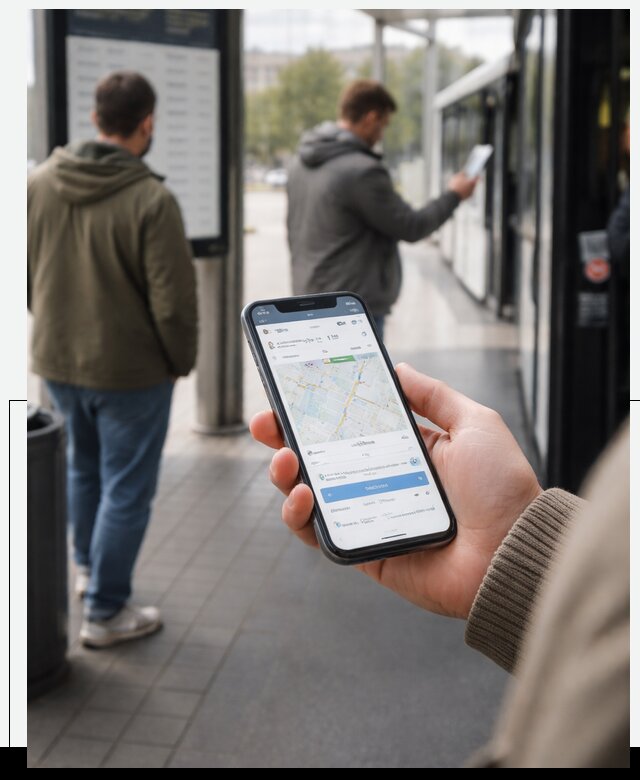 Мобильное приложение для пассажиров в Нерюнгри с оплатой и расписанием